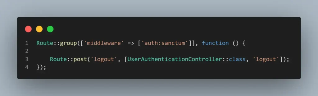 Laravel Sanctum