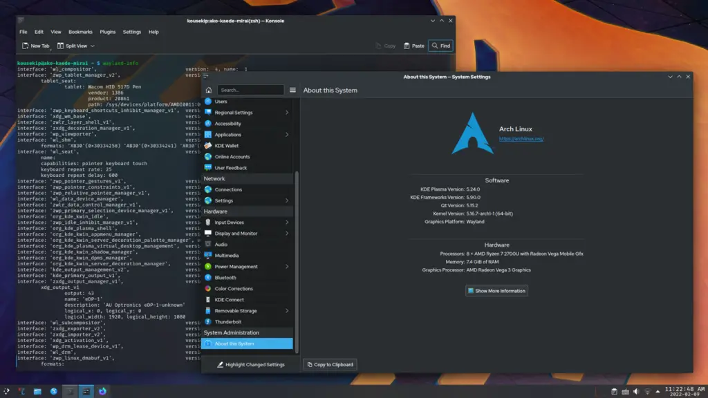 Arch linux