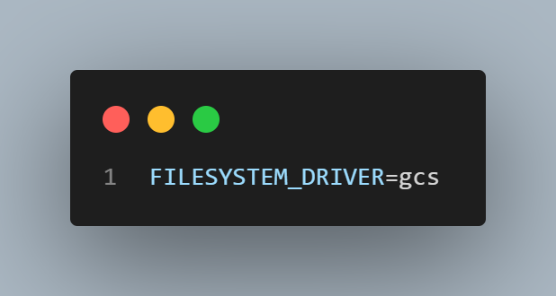 Filesystem variable